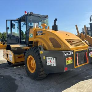 Rodillo Vibratorio de Un Solo Tambor de 20T XS203J, 128KW, 353kN de Fuerza Excitante, Carga Estática de Línea de 470N/cm para Construcción de Carreteras, Aeropuertos y Presas - Product Image 4