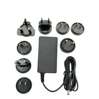 Adaptateur secteur interchangeable 12V 3.5A 4A 15V 3A 24V 2A US EU UK AU PSE KC SAA BIS Indien