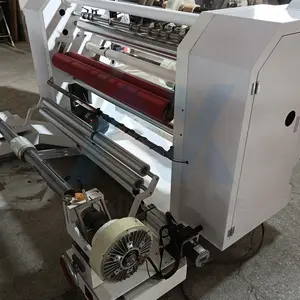 Автоматическая машина для продольной резки пленки, рулонная крафт-машина gf702e для продольной резки пластика