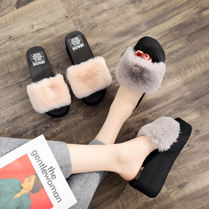 Nouvelle Collection Automne-Hiver : Chaussons Coréens à Talons Hauts en Coton pour Femmes, Idéals pour l'Extérieur, pour Étudiantes et Enfants - Product Image 3