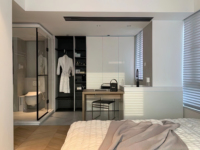 Armoires et dressings modernes extensibles sur mesure, directement de l'usine, meubles de chambre en bois pour villa, hôtel et appartement