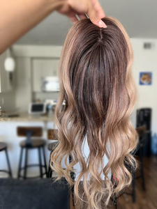 Prodotti Più Venduti 2026 Consegna Rapida Parrucchino per Donne Tipo Mono 3x5 5x6 10-20 Pollici Topper di Capelli Umani - Product Image 5