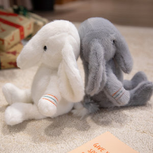 सुपर नरम प्यारा हाथी प्लश के साथ भरा हुआ पशु खिलौना पी कपास से भरा हुआ अनुकूलित रंग यूनिसेक्स बच्चों का उपहार - Product Image 5