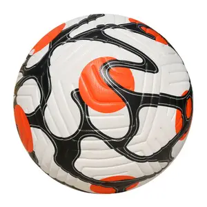 Logo ile kata pu deri maç futbol topu toplu naylon yara futbol topu s boyutu 4 boyutu 5 pelotas de fytbol orijinal