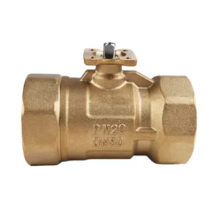 2 Ball Valve High Pressure DN50 2 Way Valve Brass Electric Ball Valve