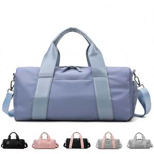 High Quality Custom Logo Gym <b>Bag</b> Large Capacity Tote <b>Bag</b> <b>Waterproof</b> Polyester Travel Duffel for Women and Men - Product Image 2