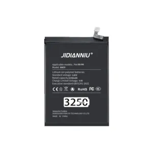 JIDIANNIU Xiaomi M6 BM39用OEMODMカスタム3250mAh携帯電話バッテリー中国製スマートフォンバッテリー在庫あり