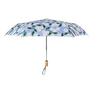 Parapluie automatique pliable personnalisé à impression numérique, protection UV, pour soleil et pluie - Product Image 1