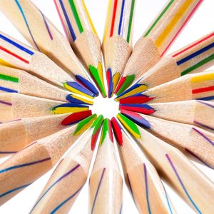 Lot <span class=keywords><strong>de</strong></span> <span class=keywords><strong>30</strong></span> crayons arc-en-ciel mixtes 4 en 1 pour enfants, crayons <span class=keywords><strong>de</strong></span> couleur assortis pour dessin <span class=keywords><strong>de</strong></span> fête, coloriage, croquis, éducation scolaire - Product Image 3