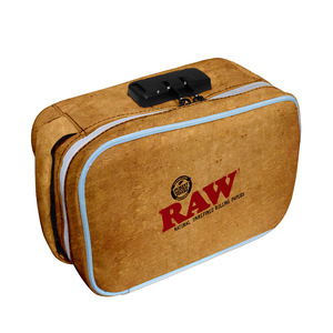 Borsa portaoggetti antiodore personalizzata con stampa integrale, rivestita in carbonio attivo, per tabacco ed erbe, con lucchetto a combinazione - Product Image 6