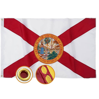 Vente en gros 2026 tous les pays Drapeau personnalisé Polyester 3x5 FT Drapeau national avec 2 œillets Drapeau Colorado
