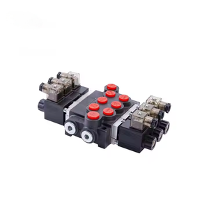 Vanne hydraulique solénoïde P40, 40L/min 250bar, vanne directionnelle monobloc 24V DC pour camion benne, directement de l'usine chinoise - Product Image 2