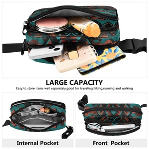 Nueva llegada: Riñonera deportiva unisex de poliéster impermeable con logo personalizado para correr - Product Image 3