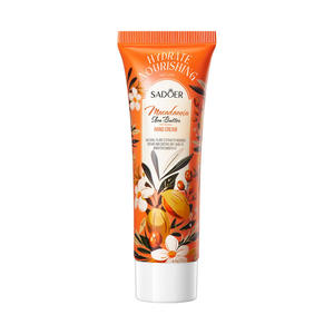 Crema para el cuidado de las manos con ácido hialurónico orgánico de etiqueta privada, blanqueamiento hidratante, suave, nutritivo, Mini vitamina C seca, miel hidratante - Product Image 6
