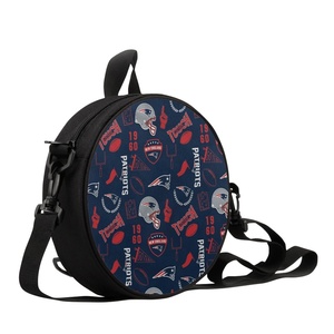 Wholesale Custom New England Patriots Round Crossbody Bag NY Design Fans Gift 32 Football Teams Bag Backpack Large Capacity