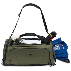 Logo personnalisé 45L <span class=keywords><strong>Sac</strong></span> d'entraînement pour équipement <span class=keywords><strong>de</strong></span> <span class=keywords><strong>sport</strong></span> sec et humide BJJ Jiu Jitsu Duffle <span class=keywords><strong>Sac</strong></span> <span class=keywords><strong>de</strong></span> <span class=keywords><strong>sport</strong></span> pour Gi en sueur, équipement d'arts martiaux, boxe et <span class=keywords><strong>MMA</strong></span> - Product Image 2