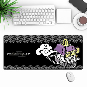 Grand tapis de souris de jeu XXL, clavier gamer sur la table, tapis de bureau rapide, anime 900x400 700X300, tapis de souris, tapis de souris japonais Dragon - Product Image 2