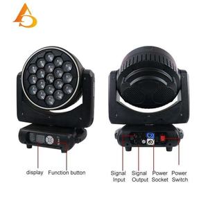 Luz Móvil Bee Eye 19x40w de Venta Caliente, Luz Móvil LED RGBW con Zoom - Product Image 4