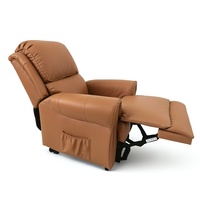 Fauteuil de cinéma VIP italien en cuir avec fonction massage et mousse à mémoire de forme, couleur élégante