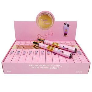 Parfum Wanita Arab Dubai Berkualitas Tinggi 35ml Cologne Seri Es Krim Tahan Lama Body Essence Spray Pengiriman Ekspres - Product Image 3