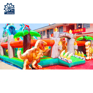 Casa Inflable de PVC Resistente de Jurassic Park |   Castillo Inflable con Temática de Dinosaurios para Alquiler y Carnavales - Product Image 5