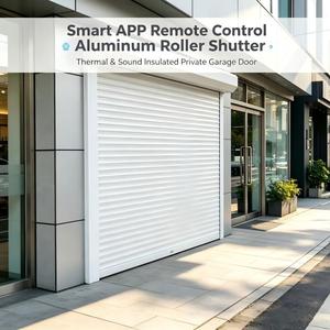<span class=keywords><strong>Porte</strong></span> à enroulement automatique en alliage d'aluminium sur mesure pour commerce, <span class=keywords><strong>garage</strong></span>, entrepôt - Product Image 2