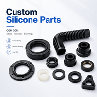 Produits en silicone sur mesure, moulés avec précision, directement de l'usine, joints, garnitures et bagues haute température pour équipements automobiles et industriels