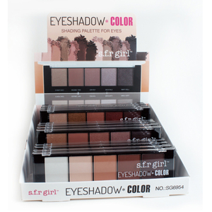 China 5 sombra de ojos de color impermeable recargable paleta <span class=keywords><strong>precio</strong></span> - Product Image 3