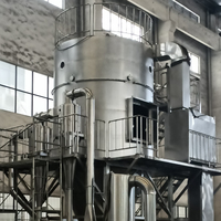 Séchoirs centrifuges 220V fabriqués en usine pour le séchage de la poudre d'oeuf lait en poudre levure spiruline avec composants de base PLC