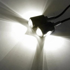 Luces para matrículas de coches y motocicletas, lente LED COB, luces de tornillo de doble lámpara, luces de marcha atrás Rogue, luces decorativas tipo ojo de águila - Product Image 3