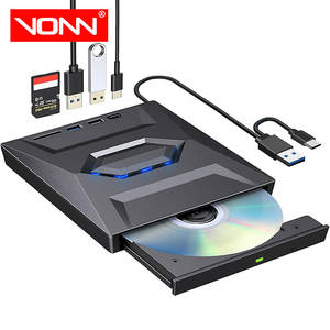 Lector <span class=keywords><strong>de</strong></span> CD y DVD externo USB 3.0 tipo C económico OEM con concentrador USB Lector <span class=keywords><strong>de</strong></span> tarjetas SD USB C <span class=keywords><strong>Reproductor</strong></span> <span class=keywords><strong>de</strong></span> CD y DVD - Product Image 1