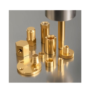 Pièce de composants d'usinage en laiton CNC anti-corrosion avec conception personnalisée et pièce de mesures précises - Product Image 5