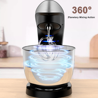 Mélangeur sur socle domestique Mélangeurs d'aliments multifonctions 4L Mélangeur de pâte électrique avec fonction de fermentation