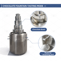 Nouvelle Fontaine à Chocolat Commerciale Personnalisable LST, Machine à Gouttes de Chocolat Liquide en Acier Inoxydable 304, Alimentation par Prise/Batterie