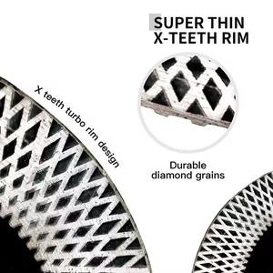 Disque de coupe et de meulage industriel en acier rapide diamanté X-Mesh Turbo 115MM/125MM, <span class=keywords><strong>lame</strong></span> de <span class=keywords><strong>scie</strong></span> de 5 pouces, OEM, garantie 3 ans - Product Image 3