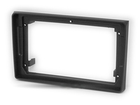 Kit de instalación de radio para coche de 9 pulgadas, embellecedor de salpicadero, panel de instalación de unidad principal, kit de reacondicionamiento de salpicadero compatible con Audi A4 y Seat Exeo