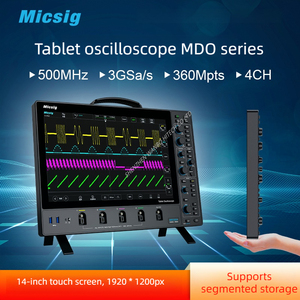 Micsig MDO2504 Quiet Operation 4Channel Digital Oscilloscope With Intuitive <strong>Interface</strong> For Professional Analysis - Product Image 4