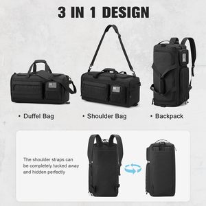 <span class=keywords><strong>Sac</strong></span> de sport pliable imperméable avec compartiment à chaussures, léger, pour hommes et femmes - Product Image 2