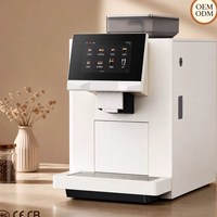 Machine à café expresso automatique commerciale K2 PRO, du grain à la tasse, écran tactile, broyeur intégré, fabricant OEM ODM