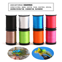 GSP High-Strength 75D 200D Binde schnur für Köder fischen Fliegen fischen Jigging Hook Fliegen binde faden
