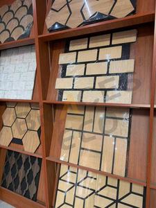 Panneau mural acoustique décoratif irrégulier, absorbant le son, panneaux muraux acoustiques en bois Akupanel pour l'intérieur - Product Image 2