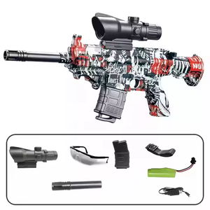 Pistola <span class=keywords><strong>de</strong></span> pellets <span class=keywords><strong>de</strong></span> agua eléctrica automática <span class=keywords><strong>de</strong></span> alta calidad M416, juego <span class=keywords><strong>de</strong></span> disparos <span class=keywords><strong>de</strong></span> patio trasero <span class=keywords><strong>de</strong></span> plástico para niños, juguete para niños - Product Image 2