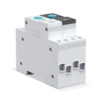 API TONGOU 1P+N 18mm Rail DIN Interrupteur intelligent sans fil pour la maison avec mesure, compatible Zigbee, application TUYA, disjoncteurs intelligents Smart Life