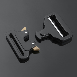 Hebilla de Liberación Lateral de Aleación Negra, 50 mm de Diámetro Interior, Duradera para Bolsas y Correas - Product Image 1