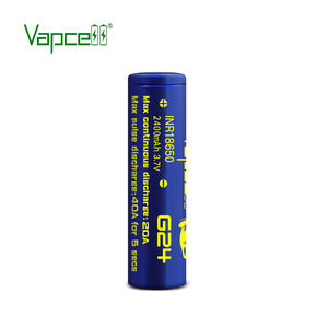 נרחב להשתמש 18650 סוללה Vapcell INR18650 G24 2400mah 20A נטענת ליתיום סוללה - Product Image 2