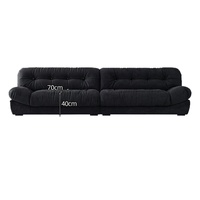 Fauteuil Cloud en tissu éponge, direct usine, antibactérien, résistant aux taches, anti-griffures pour chats, apaisant pour les journées relaxantes, pour salon
