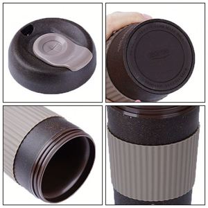 ถ้วยกาแฟเป็นมิตรต่อสิ่งแวดล้อมสำหรับเดินทางแก้วมักมีโลโก้ออกแบบได้ตามต้องการ - Product Image 4