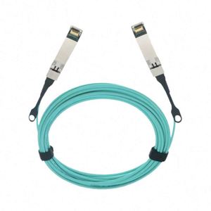 SFP/QSFP+AOC/CU 10G/25G/40G/100G/200G โมดูลออปติคอลสายเคเบิลแบบแอคทีฟเข้ากันได้กับหลายยี่ห้อ 3M-30M - Product Image 1