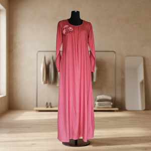 Abaya burka islamique en tissu de bambou écologique résistant aux UV, robe en coton biologique vendue par le fournisseur - Product Image 3