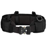 Ceinture tactique pour homme en tissu polyester, ceinture de service Molle pour activités de plein air, chasse, randonnée, sports, 73 cm, sportive